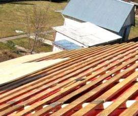 Монтаж металлической кровли - тип 1