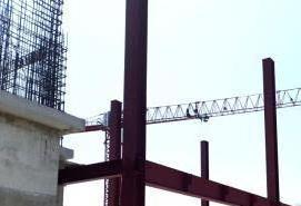 Монтаж металлоконструкций кровли - вариант 4