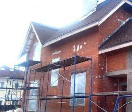 Монтаж мокрого фасада - модель 3