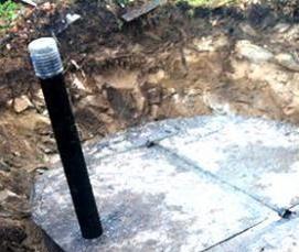 Монтаж наружной канализации - модель 3