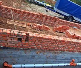 Монтаж наружной канализации - модель 2