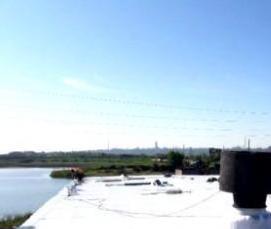 Монтаж однослойной кровли - тип 1