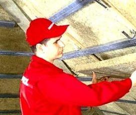 Монтаж однослойной кровли - тип 3