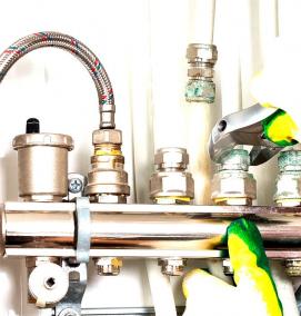 Монтаж отопления дома - тип 2