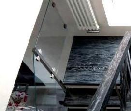 Монтаж перил из дерева - модель 3