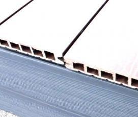 Монтаж перил из дпк - вариант 1