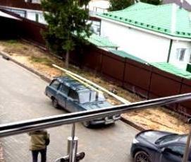 Монтаж перил ограждений - тип 2