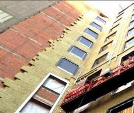 Монтаж подсистемы вентилируемых фасадов - модель 4