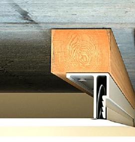 Монтаж потолочного молдинга - вариант 4