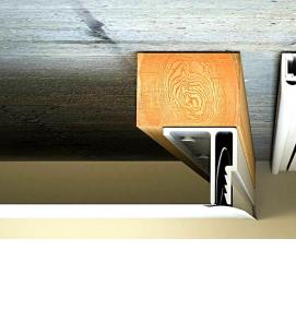 Монтаж потолочного молдинга - вариант 2