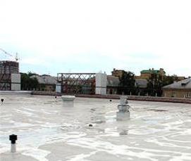 Монтаж пвх мембранной кровли - тип 2