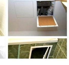 Монтаж ревизионного люка - модель 4