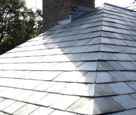 Монтаж шиферной кровли - модель 1