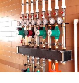 Монтаж систем противопожарного водоснабжения - вариант 1