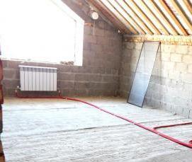 Монтаж системы отопления одноэтажного дома - тип 3