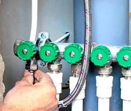 Монтаж системы водоснабжения дома - модель 1