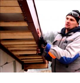 Монтаж софитов - тип 4