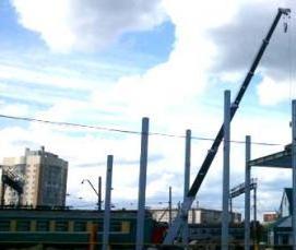 Монтаж стальных металлоконструкций - вариант 4