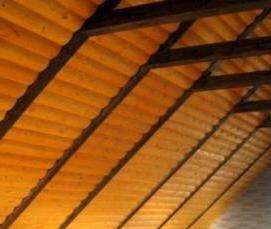 Монтаж стропил ломаной крыши - тип 4