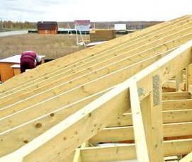 Монтаж стропил - вариант 2