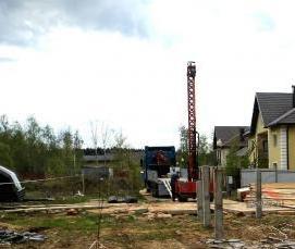 Монтаж свай - тип 3