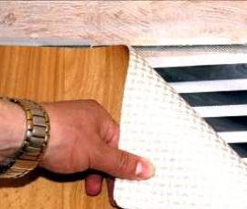 Монтаж теплого пола под линолеум - модель 4