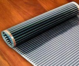 Монтаж теплого пола под линолеум - модель 2