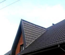 Монтаж теплой кровли - вариант 1