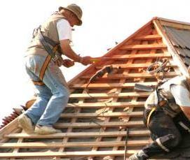 Монтаж теплой кровли - вариант 3