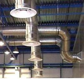 Монтаж вентиляционных систем - тип 2