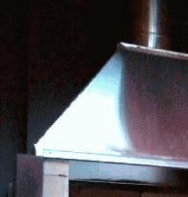 Монтаж вентиляционных зонтов - вариант 1