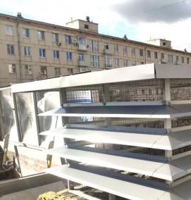 Монтаж вентиляционных зонтов - вариант 4