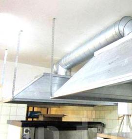 Монтаж вентиляционных зонтов - вариант 3