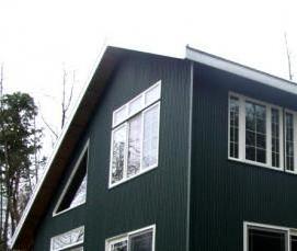 Монтаж вертикального металлического а - модель 1