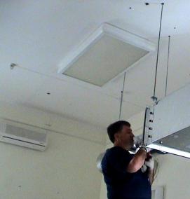 Монтаж воздуховодов - модель 4