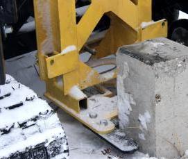 Монтаж забивных свай - вариант 1