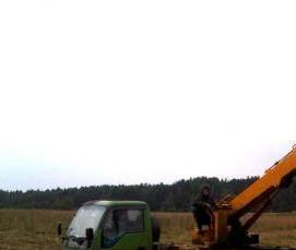 Монтаж забивных свай - вариант 4