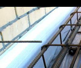 Монтаж железобетонных перемычек - тип 1