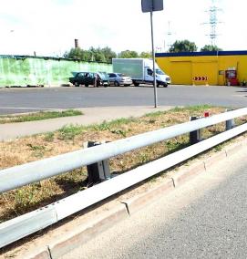 Мостовое дорожное ограждение - вариант 4