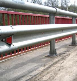 Мостовое дорожное ограждение - вариант 2