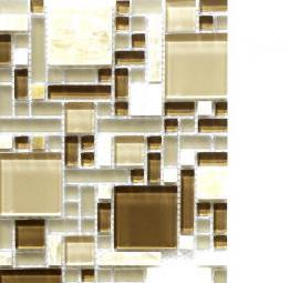 Мозаика мрамор бежевая - вариант 3