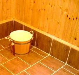 Мозаика на пол в баню - тип 4