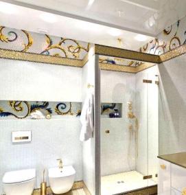 Мозаика облицовочная для ванной - тип 4