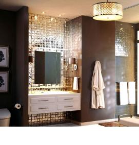 Мозаика зеркальная самоклеющаяся - тип 3