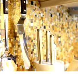 Мозаика золотого цвета - вариант 4