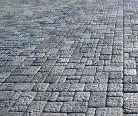 Мраморная тротуарная плитка - тип 4