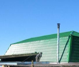 Мягкая кровля для промышленных зданий - тип 3