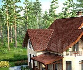 Мягкая кровля на забор - модель 1