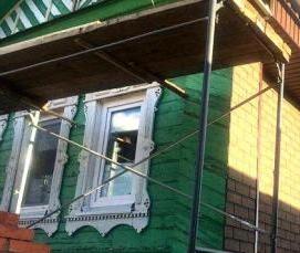 Мягкая кровля на забор - модель 4