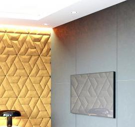 Мягкие декоративные самоклеющиеся панели для стен - тип 3